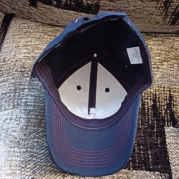 4/$80 New Blue Plaid "CARHA '75 HOCKEY" Cap - Adult O/S - Picture 6 of 8